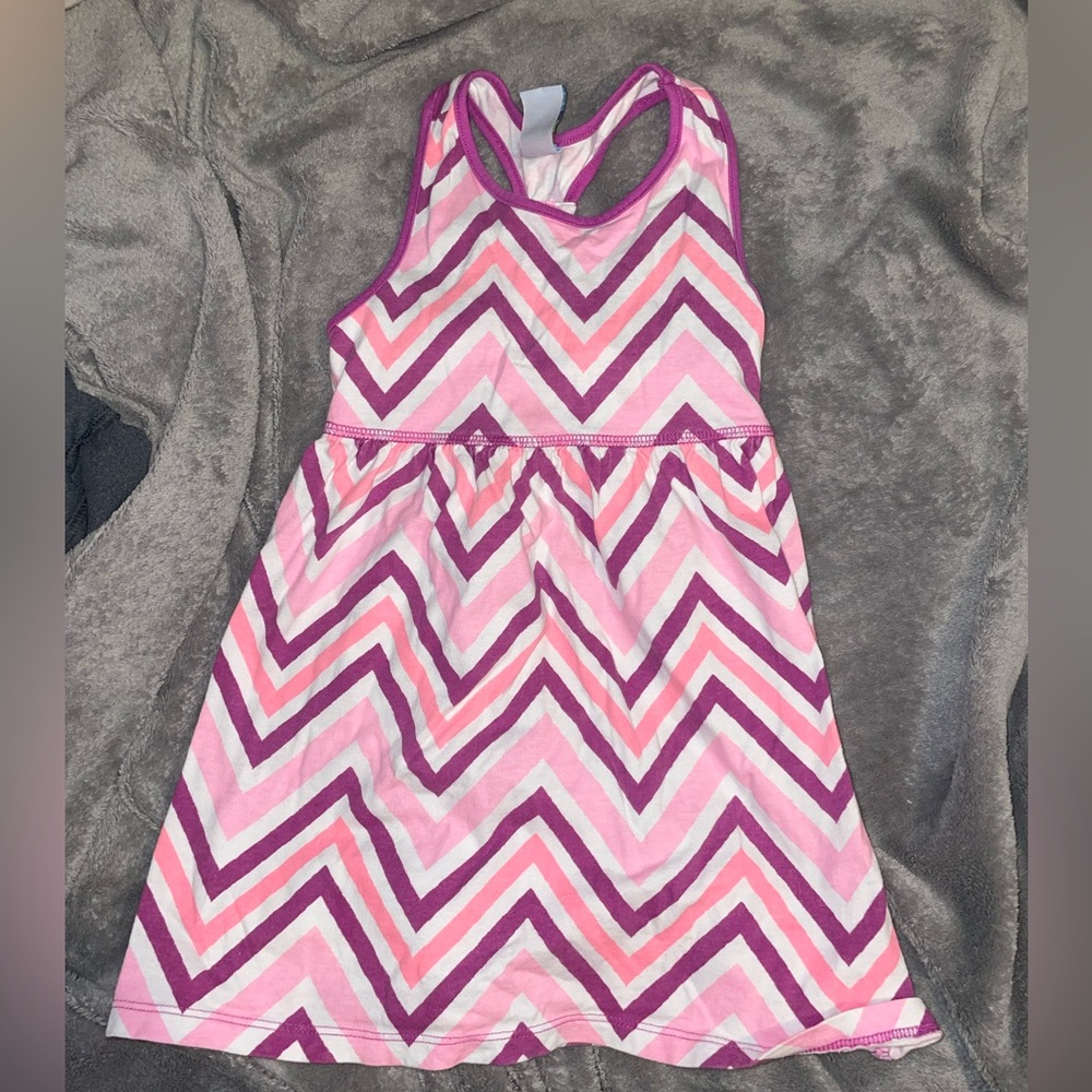 -kids 4t chevron dress